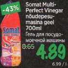 Somat Multi- Perfect Vinegar nõudepesumasina geel 700 ml