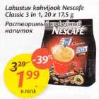 Allahindlus - Lahustuv kohvijook Nescafe Classic 3 in 1,20 x 17,5 g