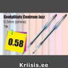 Allahindlus - Geelpliiats  Centrum Jazz