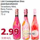 Allahindlus - Läti Cosmopolitan Diva
puuviljavahuvein