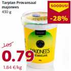 Allahindlus - Tarplan Provansaal
majonees
430 g