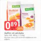 Muffini- või vahvlijahu 