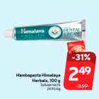 Hambapasta Himalaya
Herbals, 100 g