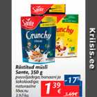 Allahindlus - Röstitud müsli Sante, 350 g