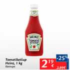 Allahindlus - Tomatiketšup Heinz, 1 kg