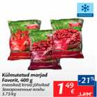 Allahindlus - Külmutatud marjad Favorit, 400 g