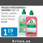 FROSCH NÕUDEPESUVAHEND 500 ML