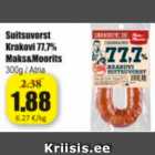 Suitsuvorst Krakovi 77,7% Maks&Moorits