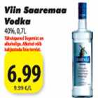 Allahindlus - Viin Saaremaa Vodka 40%,0,7l