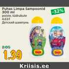 Allahindlus - Puhas Limpa šampoonid
300 ml