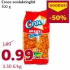 Allahindlus - Croco soolakringlid
300 g