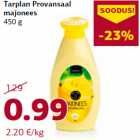 Tarplan Provansaal
majonees
450 g