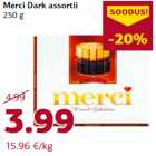 Allahindlus - Merci Dark assortii
250 g