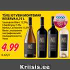 Allahindlus - TŠIILI GT VEIN MONTEMAR
RESERVA 0,75 L