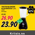 Allahindlus - TRISTAR BLENDER
KLAASNÕUGA 1,5 L
430W