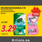 Allahindlus - WILKINSON RASEERIJA 4 TK