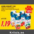 Allahindlus - ALMA JOGURT 1 KG