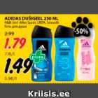 Allahindlus - ADIDAS DUŠIGEEL 250 ML