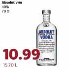 Allahindlus - Absolut viin