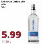 Allahindlus - Khortytsa Classic viin