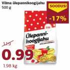 Allahindlus - Vilma ülepannikoogijahu
500 g