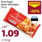 Allahindlus - Eesti Pagar
pärmi-lehttaigen
500 g