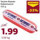 Allahindlus - Vastse-Kuuste
Doktorivorst
500 g