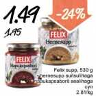 Allahindlus - Felix supp, 530 g