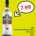 Allahindlus - Viin
Russian Standard Vodka