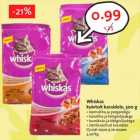 Allahindlus - Whiskas
kuivtoit kassidele, 300 g