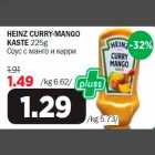 Allahindlus - HEINZ CURRY-MANGO KASTE 225g