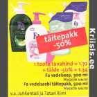 Allahindlus - Fa vedelsepp, 300 ml, Fa vedelseebi täitepakk, 500 ml