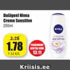 Allahindlus - Dušigeel Nivea Creme Sensitive 250 ml