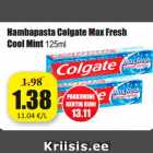 Allahindlus - Hambapasta Colgate Max Fresh
Cool Mint 125m