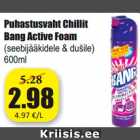 Allahindlus - Puhastusvaht Chillit
Bang Active Foam