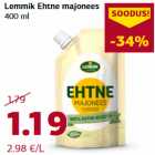 Allahindlus - Lemmik Ehtne majonees
400 ml