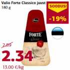 Allahindlus - Valio Forte Classico juust
180 g