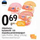 Allahindlus - Ahjuõuna-karamelli- või maasika-proteinijogurt