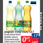 Allahindlus - Joogivesi Vichy Fresh, 1,5 l