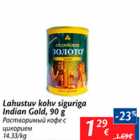 Allahindlus - Lahustuv kohv siguriga Indian Gold, 90 g