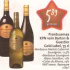 Allahindlus - Pransusmaa KPN vein Barton & Guestier Gold Label