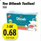 Allahindlus - Tee Dilmah Tseiloni 30pk