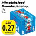 Allahindlus - Piimašokolaad Moomin