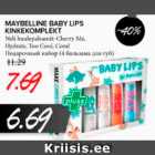 Allahindlus - MAYBELLINE BABY LIPS KINKEKOMPLEKT