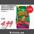 Allahindlus - KALEV KOMMIKOTT JÕULUTULEDES PÄKAPIKK 700 G