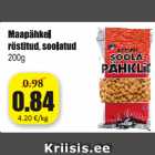 Maapähkel röstitud, soolatud 200 g