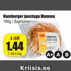 Allahindlus - Hamburger juustuga Mamma