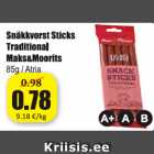 Snäkkvorst Sticks Traditional Maks&Moorits 