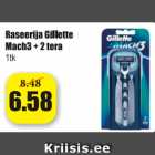 Allahindlus - Raseerija Gillette Mach3 + 2 tera, 1 tk