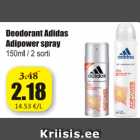 Deodorant Adidas Adipower spray